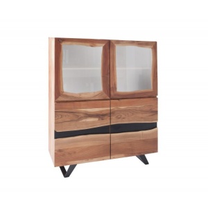Vitrina design industrial Amazonas 140cm, salcam A-38330 VC