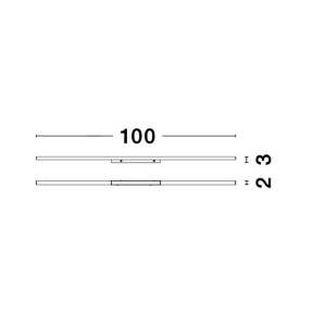 Accesoriu, Modul de iluminat pentru sina magnetica Planet, Pec 100cm 205011 universul-luminii.ro