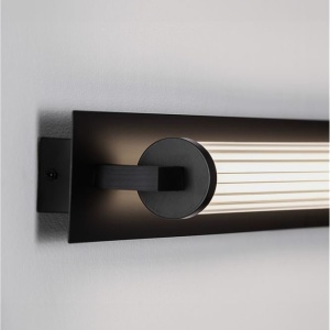 Aplica baie LED, protectie IP44, L-80cm, Negru, Fasko NVL-9236298 247731 universul-luminii.ro