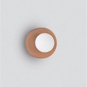 Aplica baie protectie IP44, Portelan, Caramel, ORBIQUE 16cm 245421 universul-luminii.ro