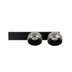 Aplica cu 2 spoturi LED directionabile BRUSHED NICKEL ZB-25343