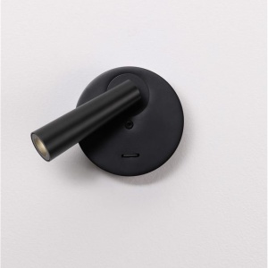 Aplica cu Spot LED directionabil stil minimalist TICO negru, NVL-9695147 246401 universul-luminii.ro