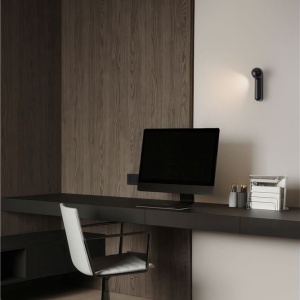 Aplica cu spot LED stil minimalist 3000K NOTIC negru - Img 2