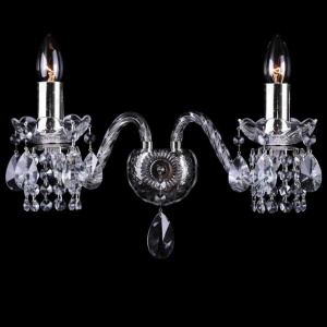Aplica de perete 2 brate cristal Bohemia N21 007/02/1-A - Img 1