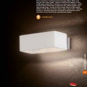 Aplica de perete BOX AP2 nero 009513 50311 universul-luminii.ro