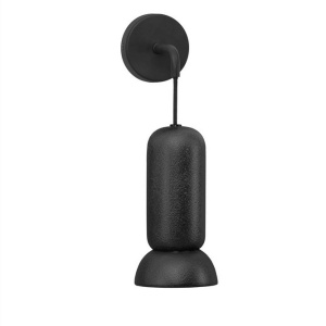 Aplica de perete ceramica neagra PARLO
