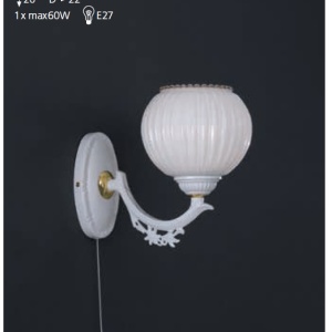 Aplica de perete clasica design italian 9650 105431 universul-luminii.ro
