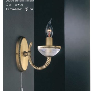 Aplica de perete clasica design italian realizata manual 4650 106181 universul-luminii.ro