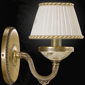Aplica de perete clasica din alama design italian 6422 204461 universul-luminii.ro