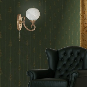 Aplica de perete clasica din alama design italian 8550 204841 universul-luminii.ro
