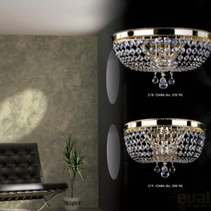 Aplica de perete Cristal Bohemia Exclusive CIARA dia 350 WL 53611 universul-luminii.ro