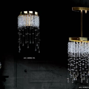 Aplica de perete Cristal Bohemia Exclusive MEDEA WL CE 54401 universul-luminii.ro
