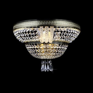Aplica de perete cristal Bohemia N25 505/03/3, F 2 floor, arms - Img 1