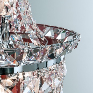 Aplica de perete cristal Swarovski AMBASSADOR crom, 6, universul-luminii.ro