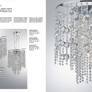 Aplica de perete cristal Venezian EVASIONE AP3 044750 173631 universul-luminii.ro