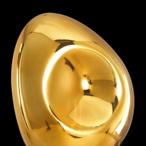 Aplica de perete cu forma geometrica asimetrica Mabell auriu 201111 universul-luminii.ro