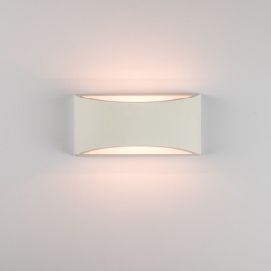 Aplica de perete cu lumina ambientala design modern Gypus alb 118121 universul-luminii.ro