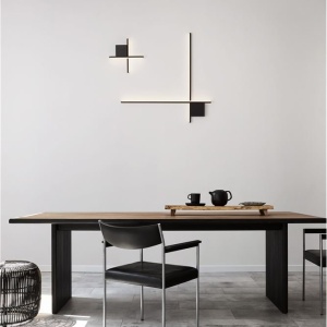 Aplica de perete cu lumina ambientala LED Cross 30cm 228971 universul-luminii.ro