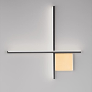 Aplica de perete cu lumina ambientala LED Cross 50cm 228951 universul-luminii.ro