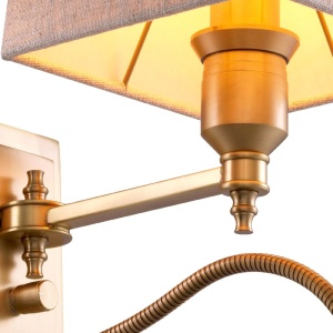 Aplica de perete cu reader LED Ellington - Img 7