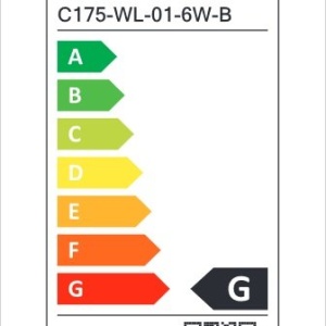 Aplica de perete cu spot LED directionabil LOS 176 negru 176421 universul-luminii.ro
