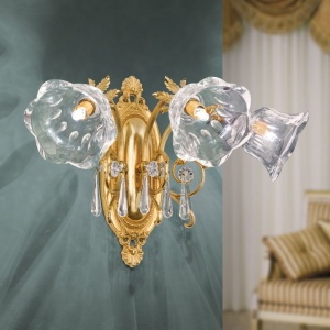 Aplica de perete design clasic LA BOHEME 3L, auriu - Img 8