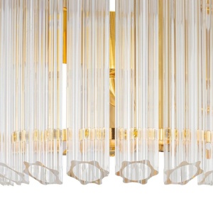 Aplica de perete design decorativ PALAS auriu 222361 universul-luminii.ro