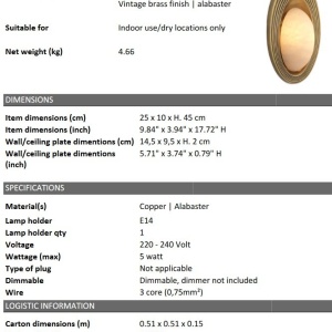 Aplica de perete design LUX Savono 115931 universul-luminii.ro