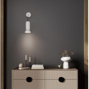 Aplica de perete design minimalist PARLO alba