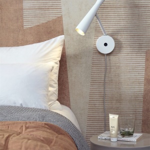 Aplica de perete design modern Bordeaux alba 141541 universul-luminii.ro
