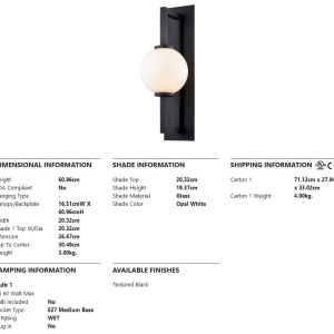 Aplica de perete design modern DARWIN - Img 2