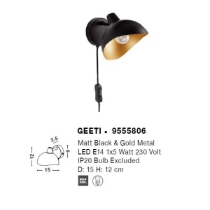 Aplica de perete design modern GEETI - Img 4