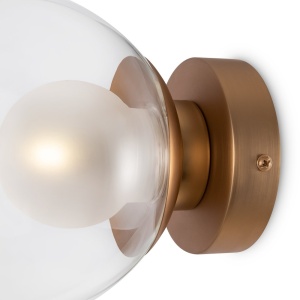 Aplica de perete design modern minimalist Basic aurie - Img 4