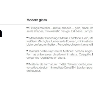 Aplica de perete design modern minimalist Basic aurie - Img 7
