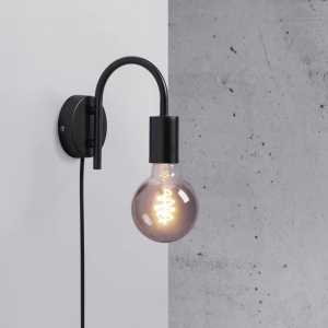 Aplica de perete design modern PACO negru 2112071003 NL 94151 universul-luminii.ro