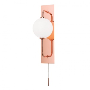 Aplica de perete design modern PIPES, copper 196921 universul-luminii.ro
