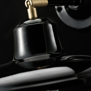 Aplica de perete design retro realizata manual din ceramica B-W 216361 universul-luminii.ro