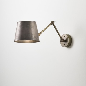 Aplica de perete design vintage, brat articulat, Reporter 271.05.OF