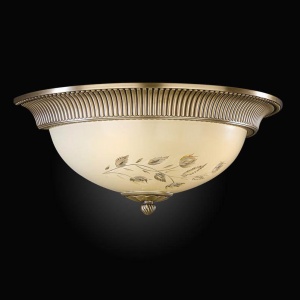 Aplica de perete din alama cu sticla decorata design italian 6208 101751 universul-luminii.ro