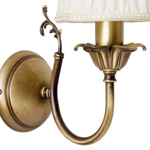 Aplica de perete din alama design italian Ginevra - Img 2