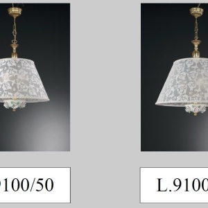 Aplica de perete din alama si portelan 2 brate design italian 211621 universul-luminii.ro