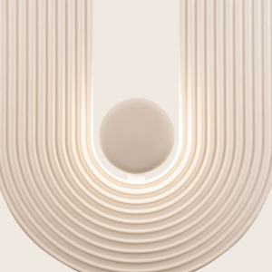 Aplica de perete din ghips LUNA LED 6W - Img 5