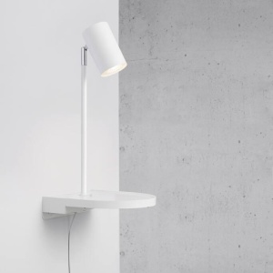 Aplica de perete, directionabila, port usb, design modern CODY alb 2112001001 NL 93511 universul-luminii.ro