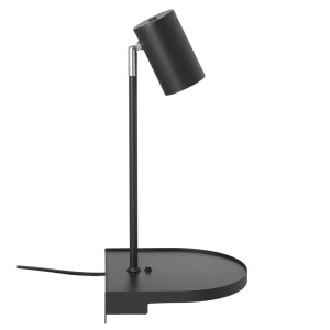 Aplica de perete, directionabila, port usb, design modern CODY negru 2112001003 NL 93491 universul-luminii.ro