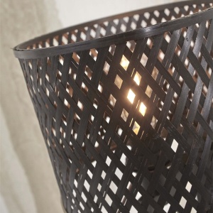 Aplica de perete eco din bambus cu polita Java shelf bl./18x15, bl 213151 universul-luminii.ro