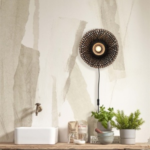 Aplica de perete eco din bambus Kalimantan XS 30cm 213321 universul-luminii.ro