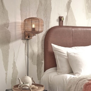 Aplica de perete eco din ratan Tanami 2520, nat 213721 universul-luminii.ro