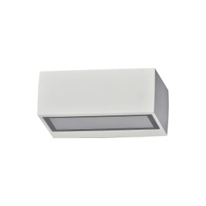 Aplica de perete exterior cu protectie IP44 TWIN AP1 BIG BIANCO 115351