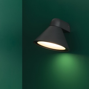 Aplica de perete exterior design modern IP65 PALS gri 92221 universul-luminii.ro