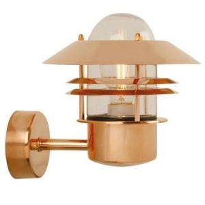 Aplica de perete exterior IP54, Blokhus cupru 25011030NL